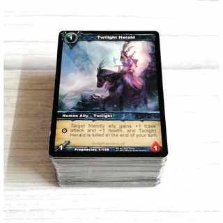 การ์ดเกมชาโดว์ อีร่า SHADOW ERA TRADING CARD GAME ปี 2013 แบบครบเซ็ท 150/150
