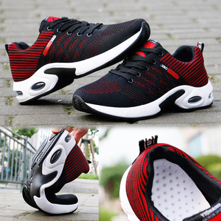 รองเท้าผ้าใบ รองเท้าแฟชั่น สไตล์ฮิต Men Running Shoes Breathable Men Shoes Sneakers