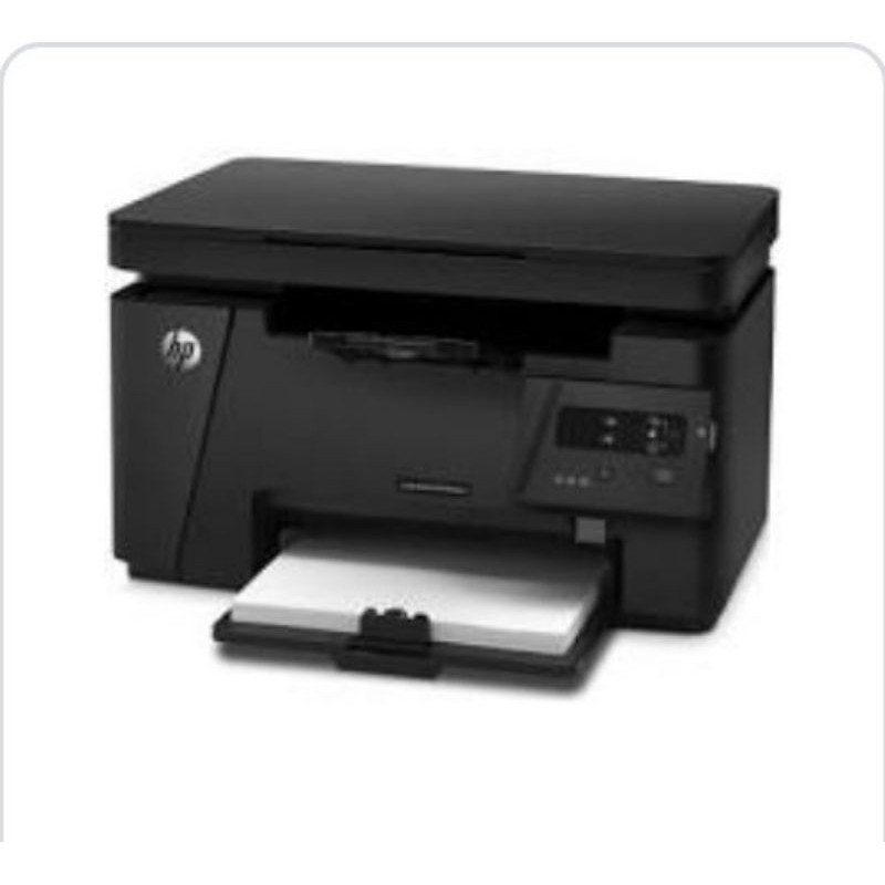 เครื่องถ่ายเอกสาร ปริ้น สแกน  HP LaserJet Pro MFP M125a มือสอง พร้อมใช้ แถมหมึกใหม่แกะกล่องทดสอบโดยช