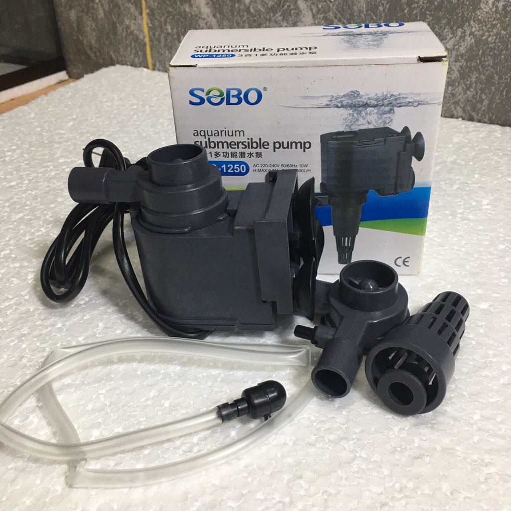ปั้มน้ำsobowp-1250สำหรับตู้ปลาขนาด15″- 24″หรือบ่อปลาขนาด20-100ลิตร(ของแท้100%) ราคา ถูกที่สุด ดีลบีเคเค แกลเลอรีภาพที่ 4