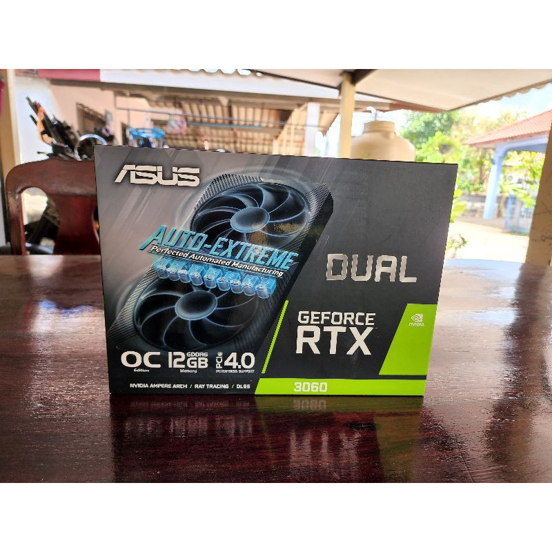 (25.3 ใส่โค้ด DD325NW7 และชำระผ่าน shopeepay เหลือ 15,874บาท) Asus Rtx 3060 dual 12gb lhr