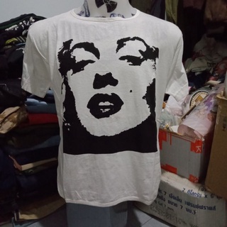 เสื้อยืดวินเทจ มารีลีน มอนโรล์  Vintage t-shirt เสื้อยืดวินเทจ รุ่นเก่า แท้