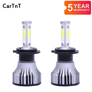 หลอดไฟหน้ารถยนต์ LED H7 H4 H11 H8 H9 9005 9006 HB3 HB4 9012 9007 16000LM 12V 6500K 2 ชิ้น