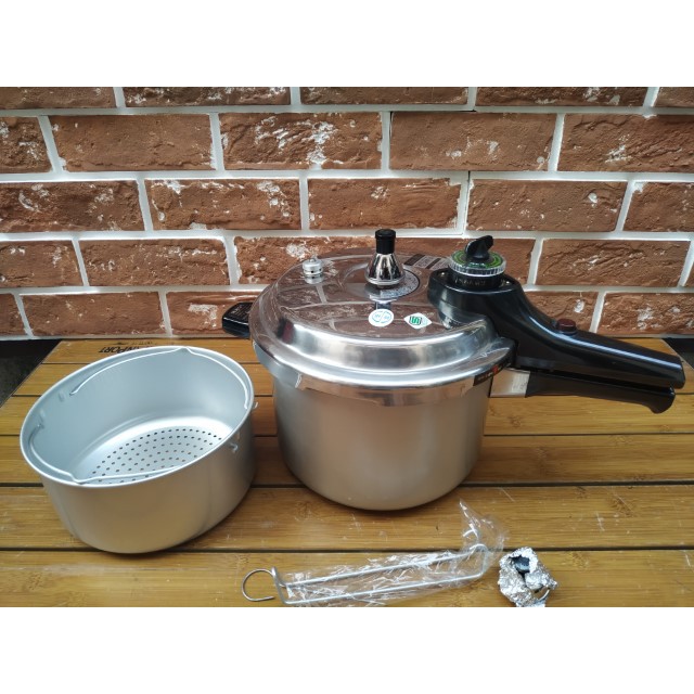 หม้อแรงดัน ASAHI  5.5 L  อลูมิเนียม มือสองสภาพสวย