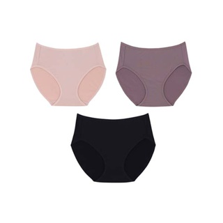 Wacoal Panty So Good 2 pack 6 ชิ้น รุ่น WU3M31/WQ6M31 คละสี