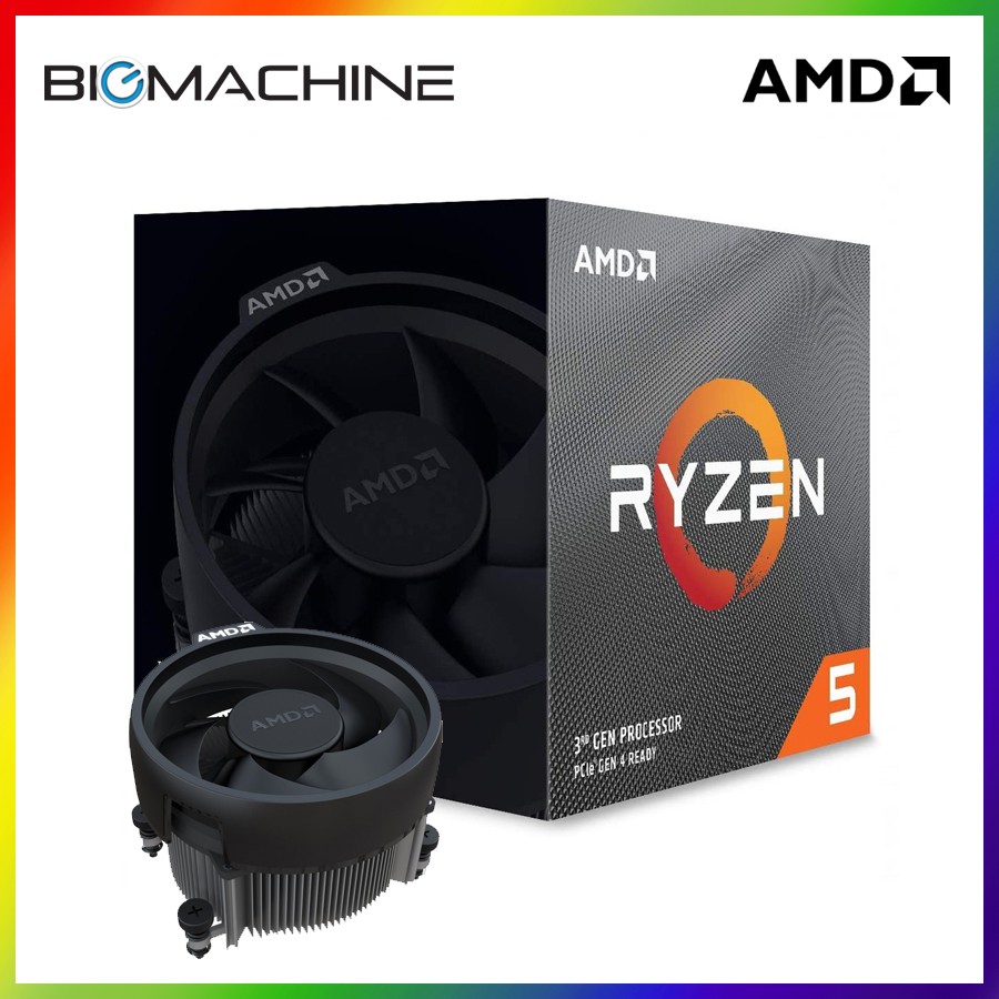 AMD Ryzen 5 2600 พร้อมคูลเลอร์ Wraith Stealth พร้อมเมนบอร์ด Asus Bundle (ฟรี Bubble Wrap )