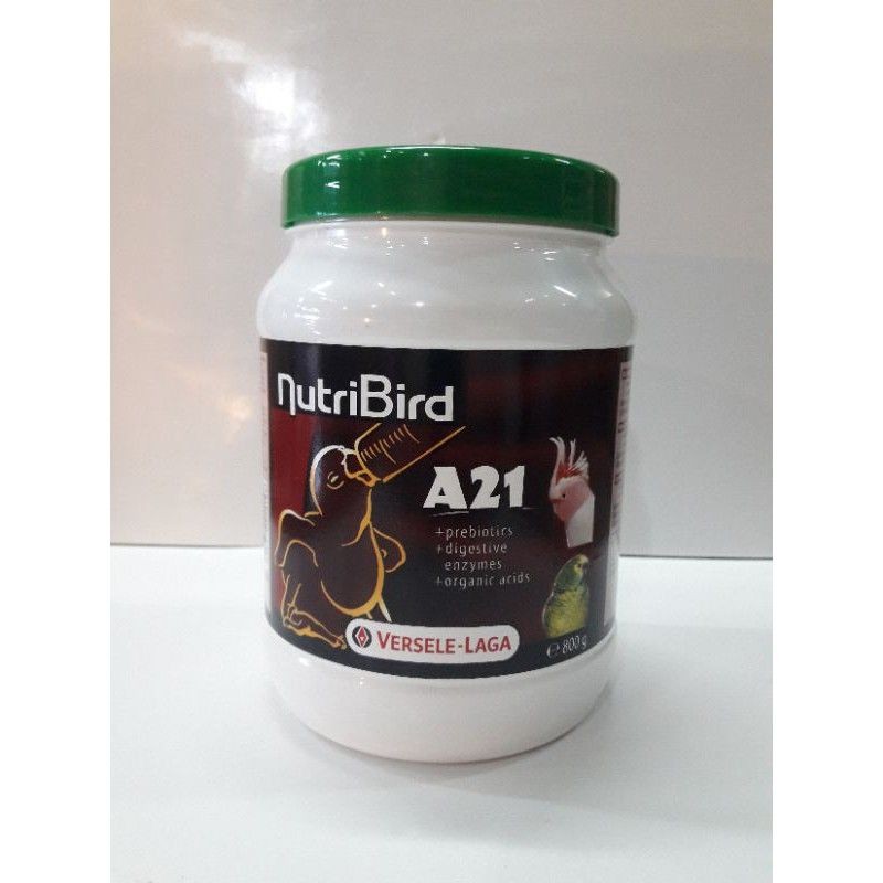 NutriBird A21 อาหารลูกป้อน สำหรับลูกนกทุกสายพันธุ์ 800 กรัม