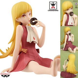 Model Figure งานแท้ ฟิกเกอร์ โมเดล Banpresto Exq จากการ์ตูน Nisio Isin Exhibition Shinobu Oshino โอชิโนะ ชิโนบุ