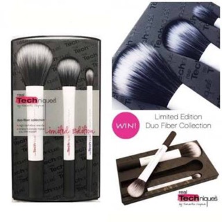 🔥ของแท้💯/กดติดตามลดอีก/พร้อมส่ง Real Techniques Limited Edition Duo-Fiber Collection