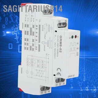 Sagittarius314 Grm8-02 หน่วยความจําอิเล็กทรอนิกส์ รีเลย์แรงกระตุ้นสลัก Ac 230V