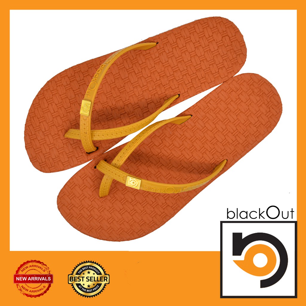 BlackOut Toeloop รองเท้าแตะ คีบโป้ง รองเท้ายางกันลื่น พื้นSarn V.2 พื้นทองหูทอง