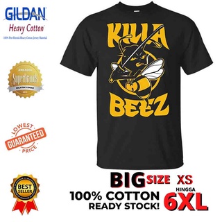 เสื้อผ้าผชเสื้อยืดแขนสั้นลําลอง พิมพ์ลายผึ้ง LLM Wu Tang Clan Killa Bee ขนาดใหญ่ คุณภาพสูง เหมาะกับใส่เล่นกีฬา ฟิตเนส แฟ