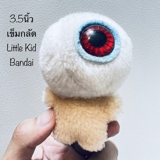 ตุ๊กตา คิทาโร่ งานหายาก งานสะสม ปี1992 BANDAI Kitaro Motchiri mascot 3.5นิ้ว ด้านหลังเป็นเข็มกลัด Little kid มีรอยปากกา