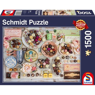 จิ๊กซอว์ 1500 pcs PUZZLE SCHMIDT - NOSTALTIC CHOCOLATS