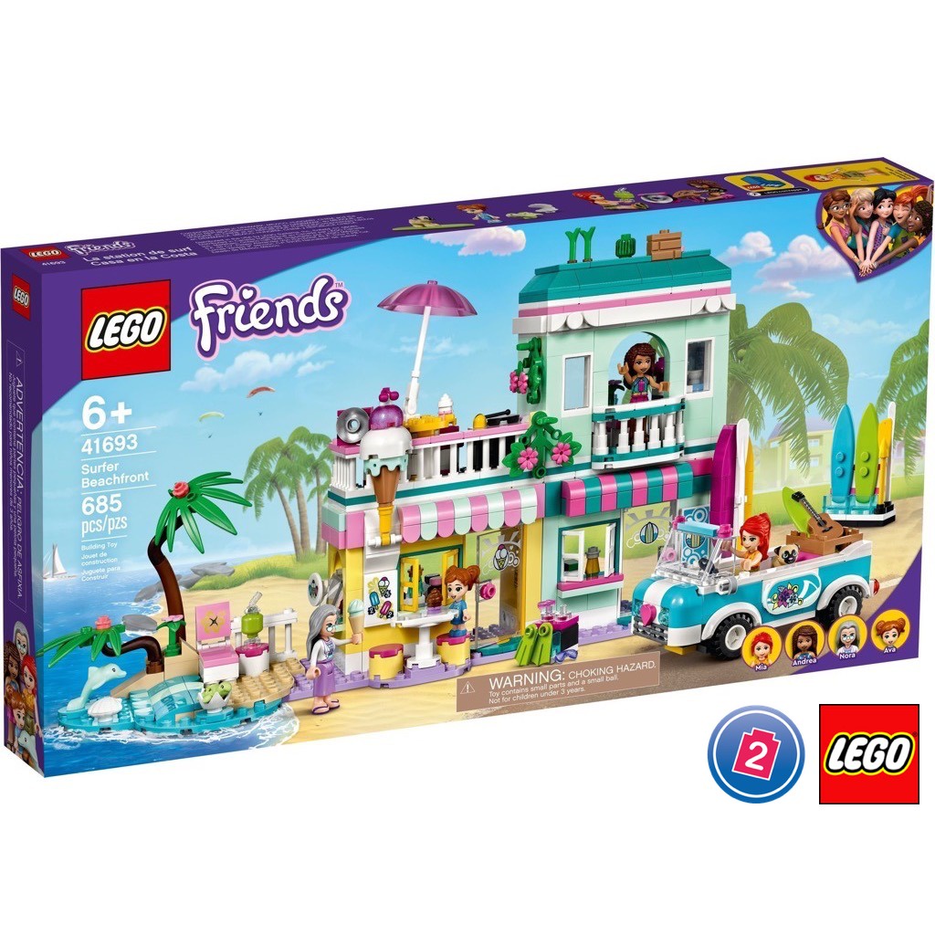 เลโก้ LEGO Friends 41693 Surfer Beachfront