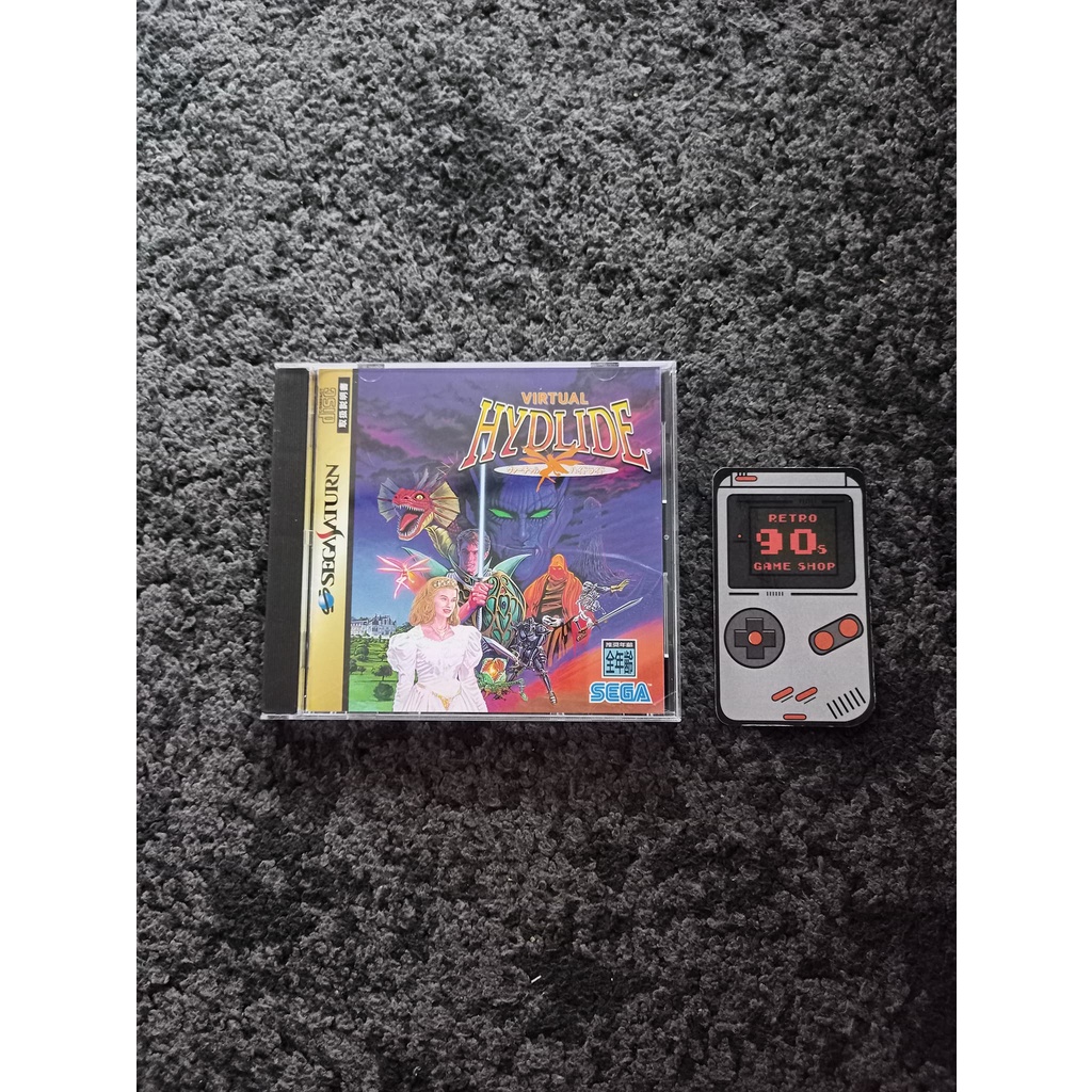Sega Game Disc Sega Saturn Virtual Hydlide  / Japan