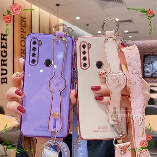 เคสโทรศัพท์มือถือ พร้อมสายคล้องคอ หรูหรา สําหรับ Xiaomi Redmi 7 7A 8 8A 9 9A 9C 10 10X