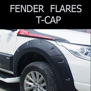 FENDER FLARES โป่งเย็บ 9 นิ้ว TRITON 2015-2018 สำหรับรถ (4 ประตู/4Drs)