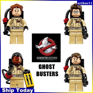 Wa บล็อกตัวต่อเลโก้ Ghostbusters ขนาดเล็ก ของเล่นเสริมการเรียนรู้ สําหรับเด็ก