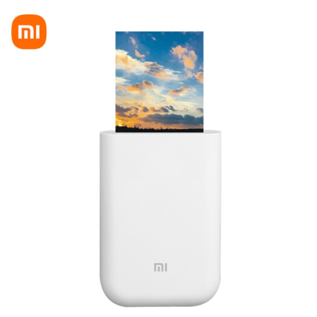 Mi Mini Portable Photo Printer มัลติฟังก์ชั่น AR Video ZINK เทคโนโลยีไร้หมึก Bluetooth 5.0 Xiaomi Po