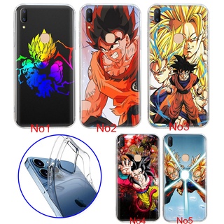 258no เคสโทรศัพท์มือถือแบบนิ่ม ลายดราก้อนบอล Z Son Goku สําหรับ VIVO Y22s Y16 Y02 Y01 Y02S V25 V25E X80 Pro