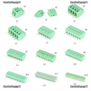 Ghth11 ขั้วต่อสกรู PCB 2P-16P KF128 2.54 มม. 1 ชิ้น