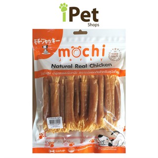 Mochi Jerky สันในไก่นิ่ม พันปลาเส้นรสปูอัด-โมชิ 300 g No.14