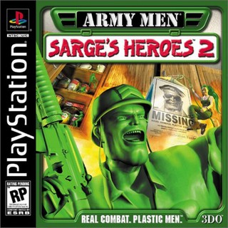 ARMY MEN SARGES HEROES 2 [PS1 US : 1 Disc]