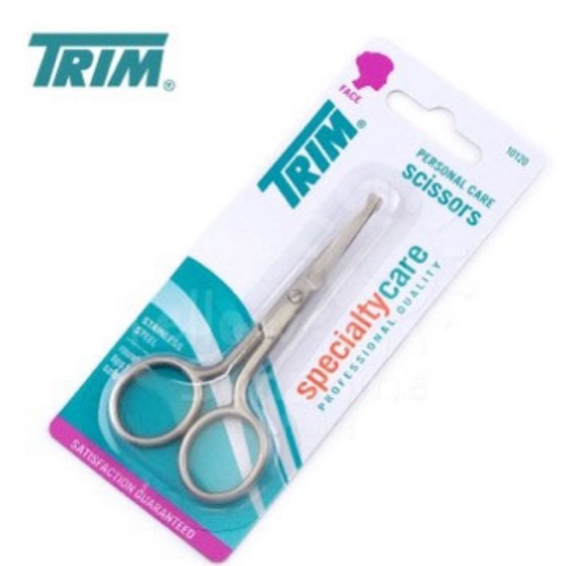 Trim  กรรไกรตัดขนจมูกปลายกลม กันบาดวัสดุคุณภาพดีTrim nose Hair ราคา ถูกที่สุด ดีลบีเคเค แกลเลอรีภาพที่ 4