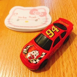 McDonalds Happy Meal HOT Wheels Ronald Nascar 1998