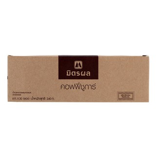 มิตรผลคอฟฟี่ซูการ์ 8กรัม แพค 30ซอง Mitr Phol Coffee Sugar 8g. Pack 30 Sachets