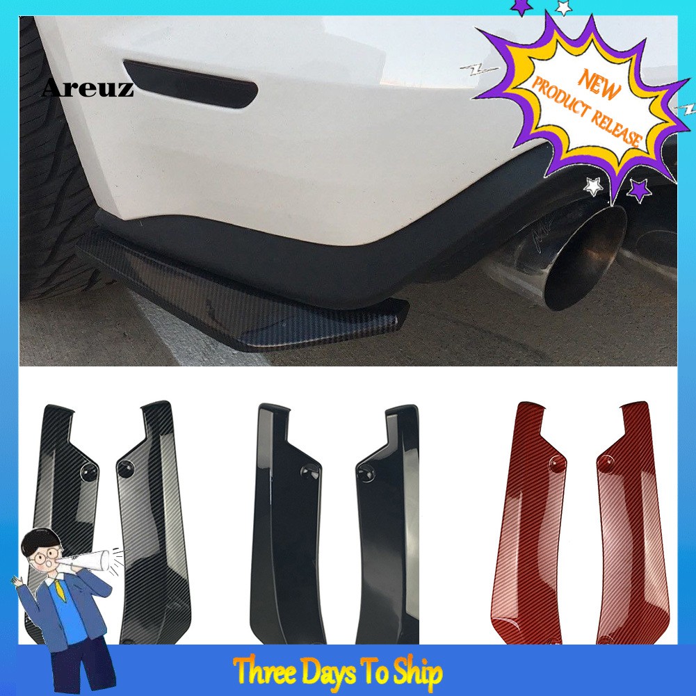 สปอยเลอร์กันรอยขีดข่วนสําหรับรถยนต์ 2 ชิ้น