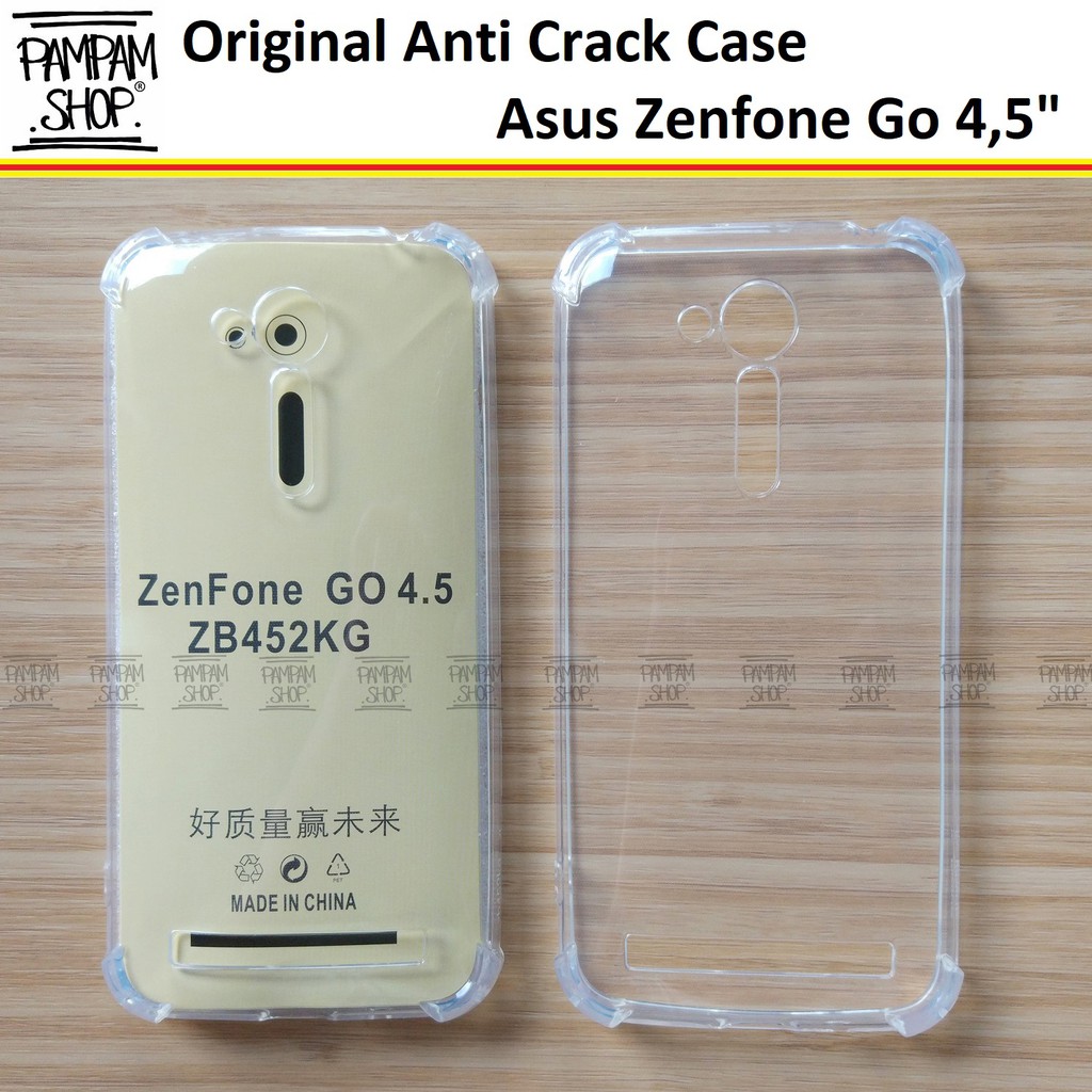 เคส TPU ป้องกันการแตกร้าว Asus Zenfone Go 4.5 นิ้ว ZB452KG X014D Ultrathin Anti-Crack Soft 4.5" นิ้ว