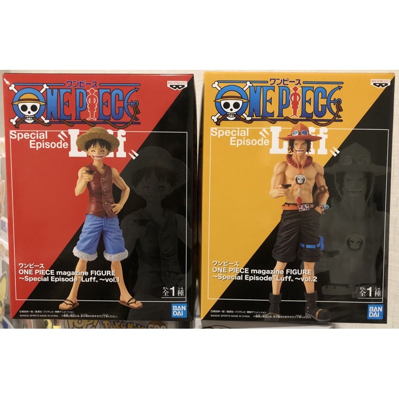 แท ม อ1 พร อมส ง Jp One Piece Magazine Figure Special Episode Luff Luffy Ace ราคาท ด ท ส ด