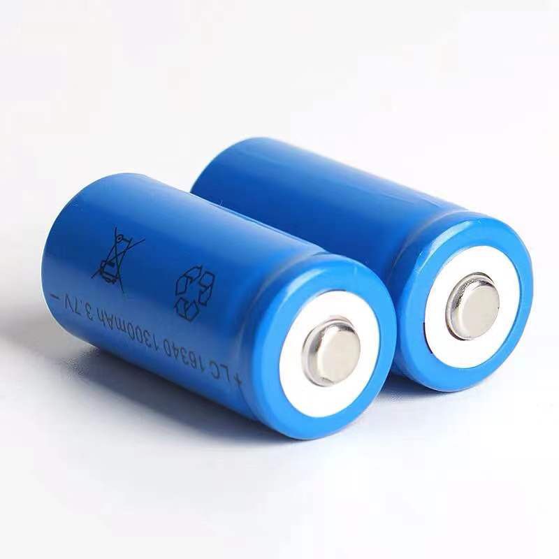 ถ่านชาร์จ Lithium เบอร์16340 / CR123A / LC16340 3.7V 1300mAh 2ก้อน