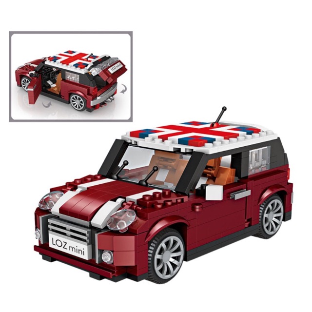 LOZ 1111 นาโนบล็อค Cars British Mini Cooper