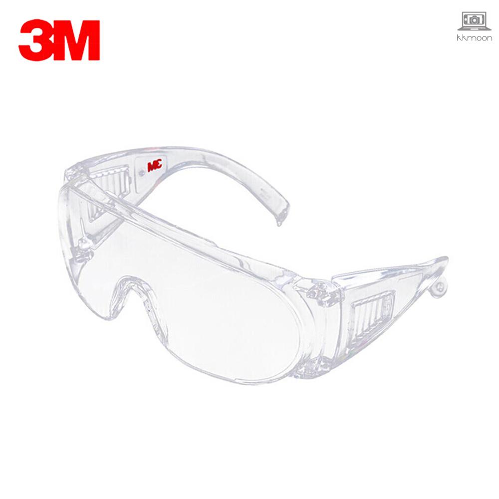 3M 1611HC แว่นตานิรภัยป้องกันรังสียูวีป้องกันฝุ่นกันลมพร้อมเลนส์ใส