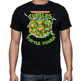 Loose Characters Licensed Teenage Mutant Ninja Turtles Turtle Power Tmnt Funny Short Sleeve Sport Oversize