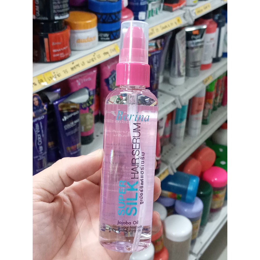 เบอริน่า ซูเปอร์ ซิลค์ แฮร์ เซรั่ม Berina Super Silk Hair Serum 100 ml.