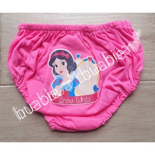 กางเกงในเด็กผู้หญิง ลายลิขสิทธิ์ Disney baby Princess รวมเจ้าหญิงดิสนีย์ มี M  L XL XXL แพค 10 ตัว