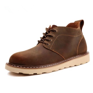 Maden Mens Spring and Autumn High Quality British Retro Work Boots