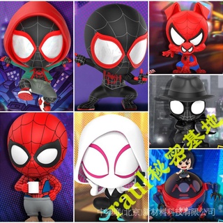 [พร้อมส่ง] Hottoysht ฟิกเกอร์ Spiderman Parallel Universe Milesgwen Q Version cosbaby Figure 5xG1