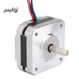 17Hs08-1004S 4-Lead Nema 17 Stepper Motor 20Mm 1A 13Ncm(18.4Oz.In) 42 Motor Nema17 Stepper For Diy 3D Printer Cnc Xyz