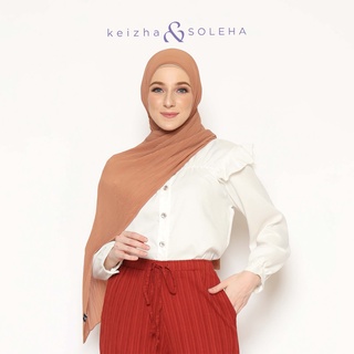 keizha & SOLEHA Pashmina Plisket Ceruty