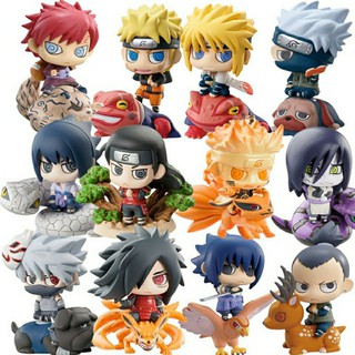 Naruto Q รุ่น 10 สัตว์หาง Uzumaki Naruto Sasuke Itachi หกวิธี Naruto กล่องไข่รูป