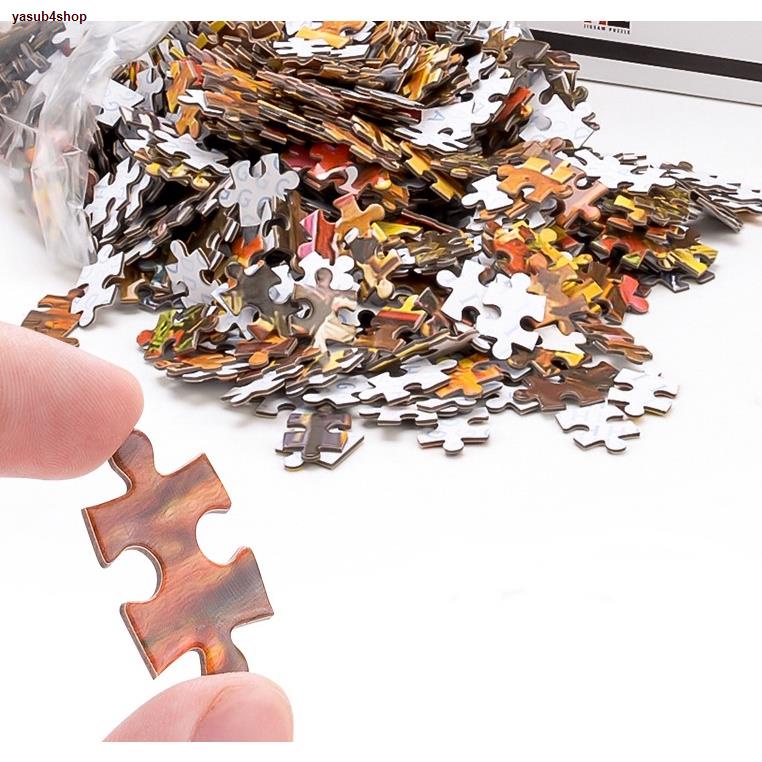 (พร้อมส่ง) จิ๊กซอว์ 1000 ชิ้น ชนิดหนาพิเศษ ขนาด 70x50cm Jigsaw Puzzle สำหรับวัยรุ่นและผู้ใหญ่ บรรจุกล่องพัสดุ #10