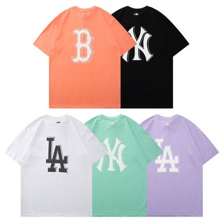 B095 เสื้อยืด MLB Basic Back Big-Logo T-Shirt Collection 2021