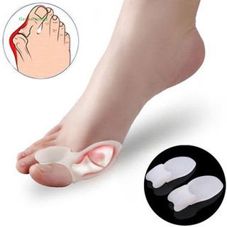 ราคาGNWD สายรัดซิลิโคนนุ่มสวมนิ้วเท้า แยกนิ้วโป้งเท้า แก้ไขปัญหาภาวะนิ้วโป้งเก