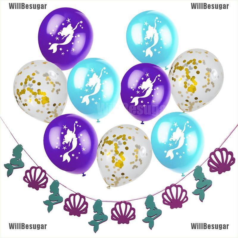 BROTOU Blue Birthday Party Decorations Kit - Banner, Balloons, Pom Poms & Hanging Swirls Decor - View #8