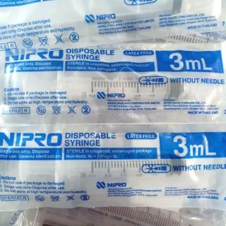 ไซริ้งค์ Syring NIPRO กระบอกฉีด สำหรับตวงของเหลว
